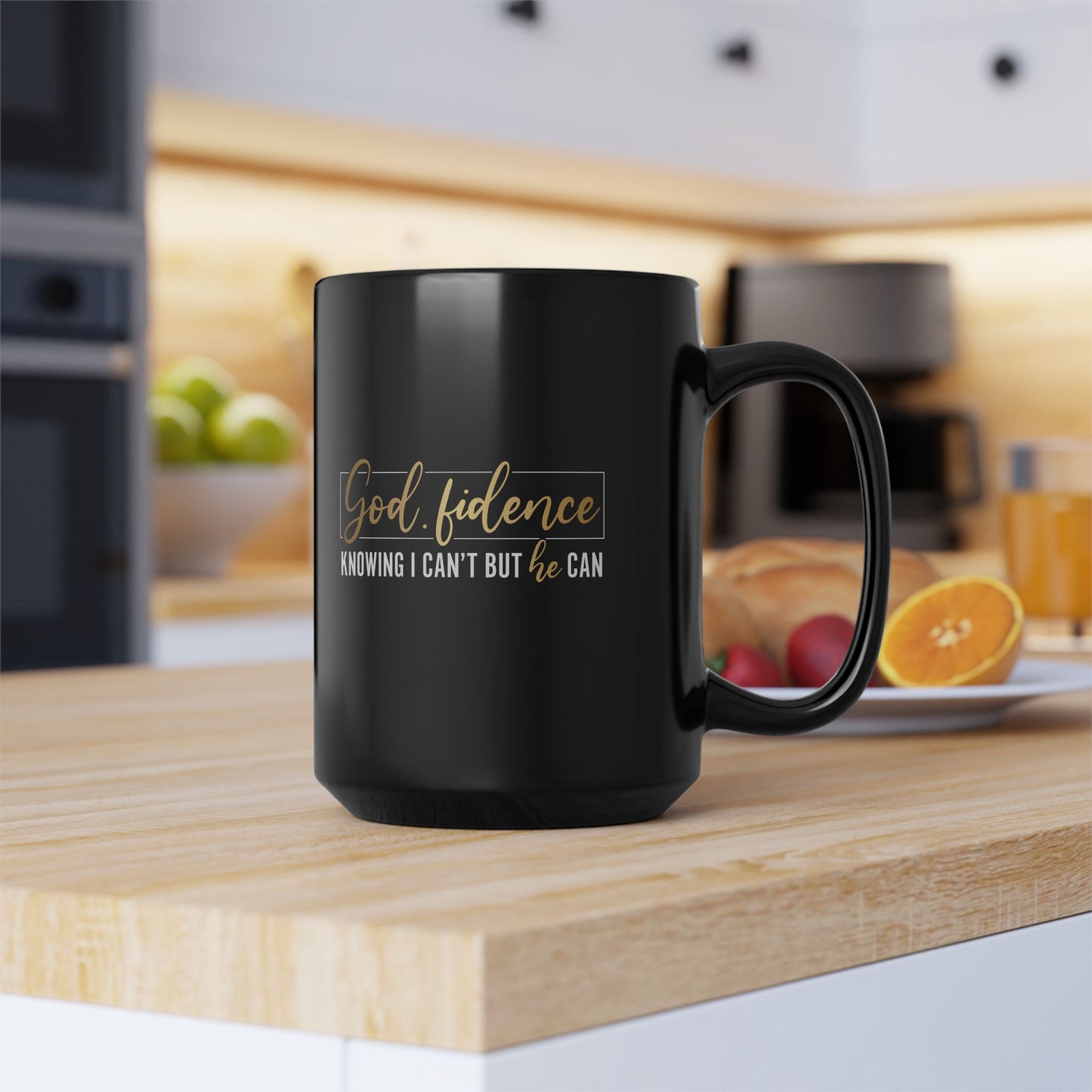 GODFIDENCE MUG 15OZ