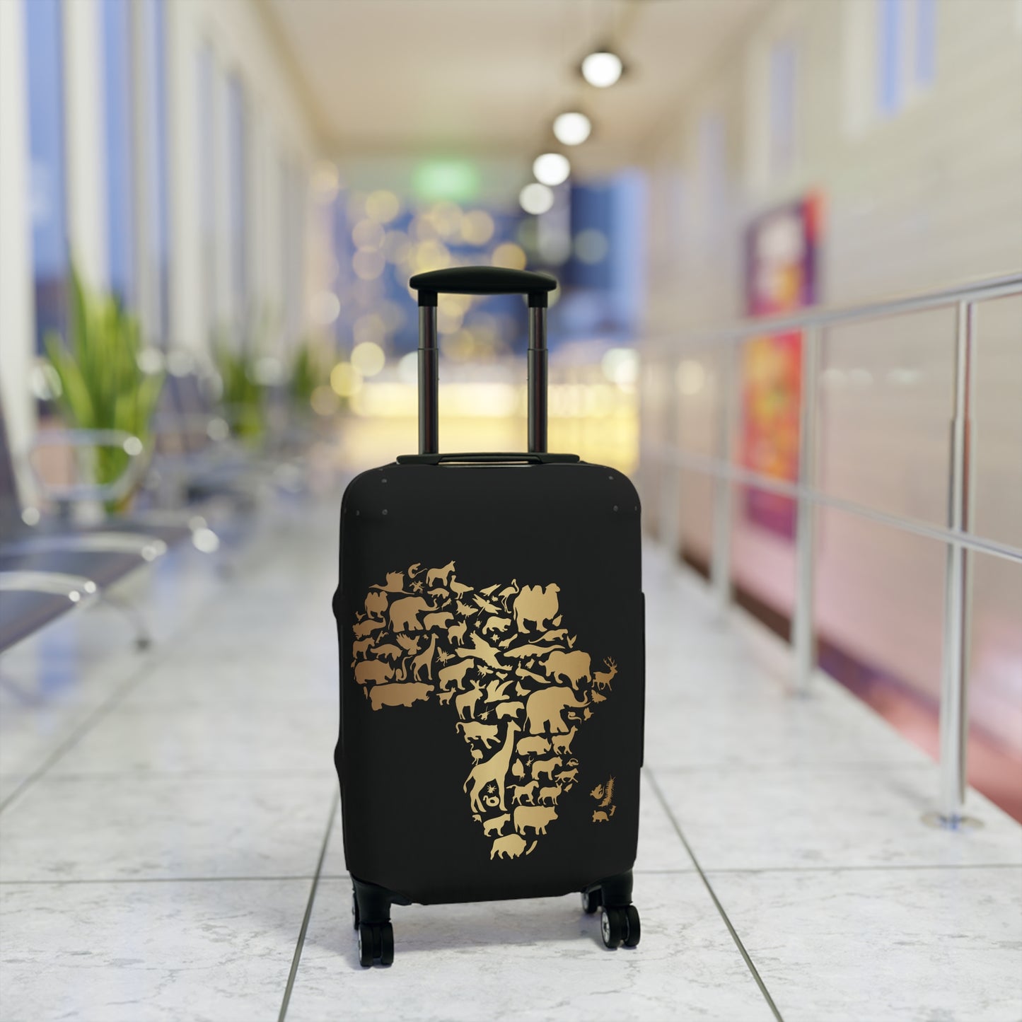 Africa Luggage Cover