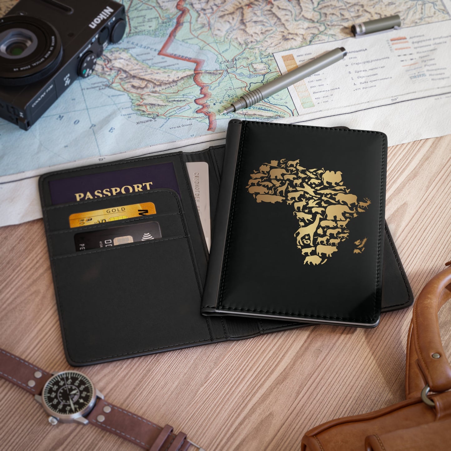 Africa Passport Cover