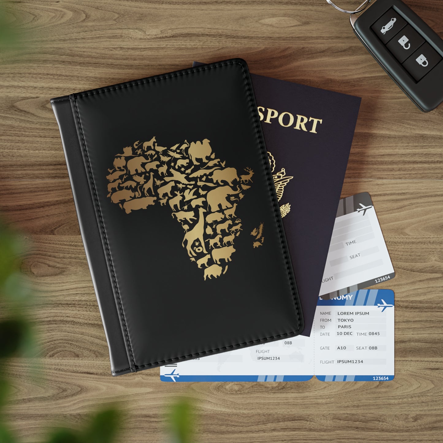 Africa Passport Cover