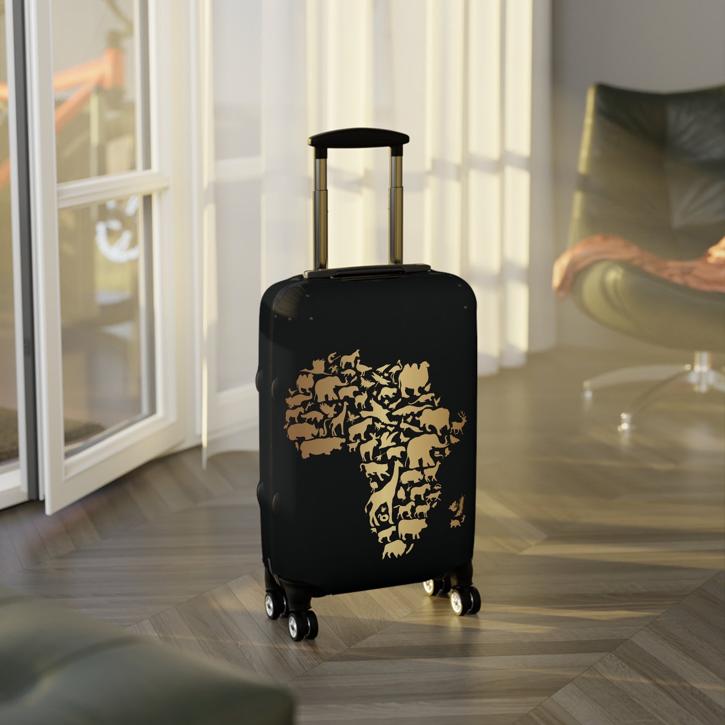 Africa Luggage Cover