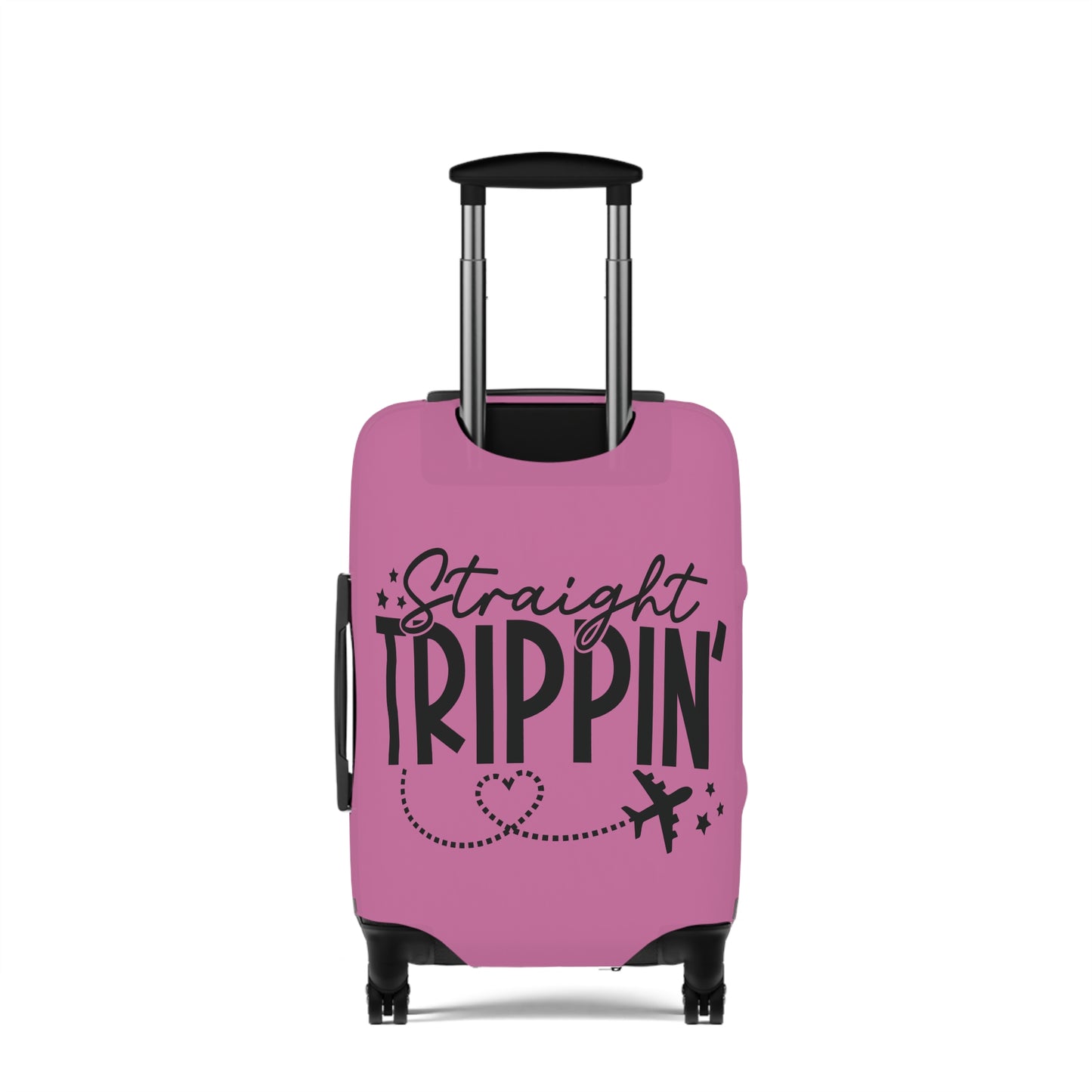 Straight Trippin' Luggage Cover Pink