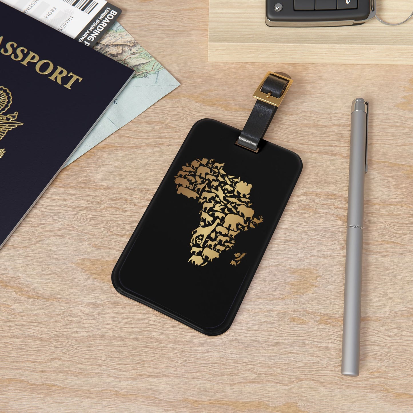 Africa Luggage Tag