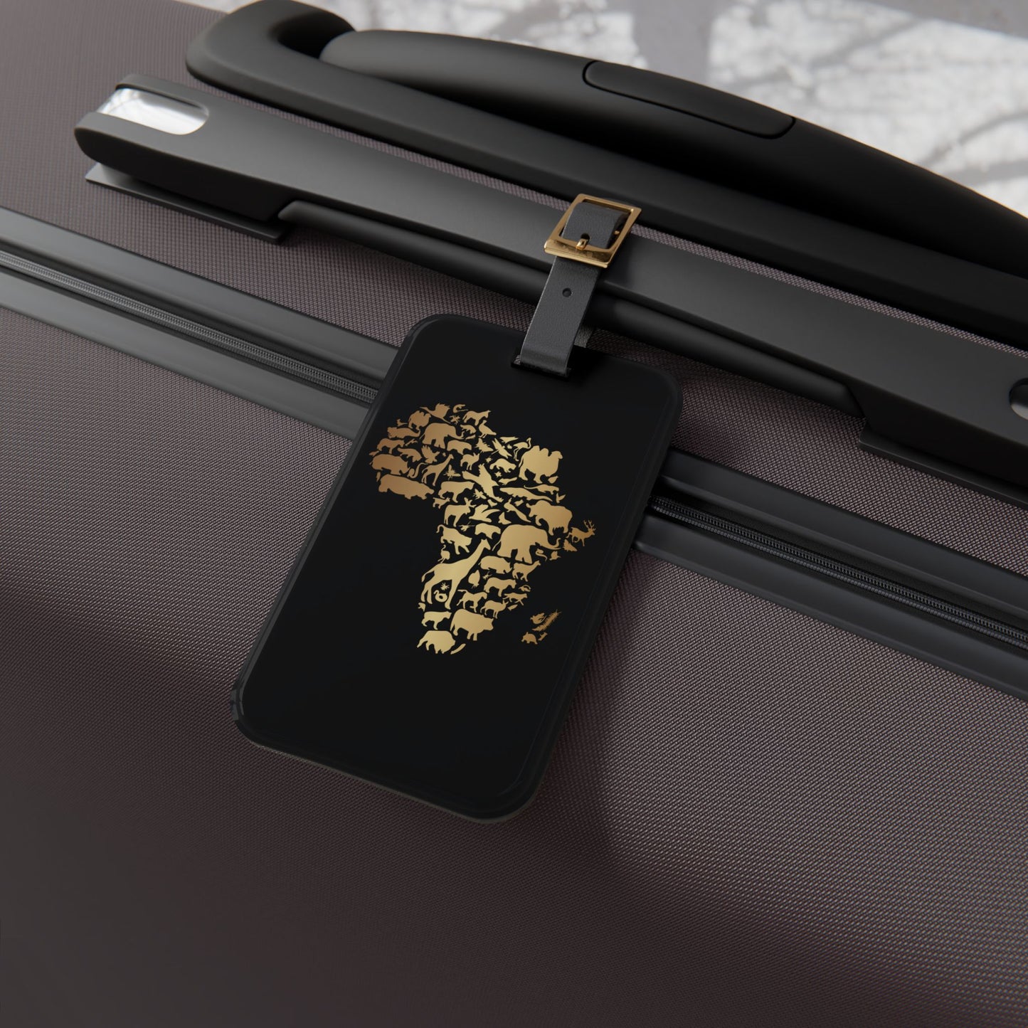 Africa Luggage Tag